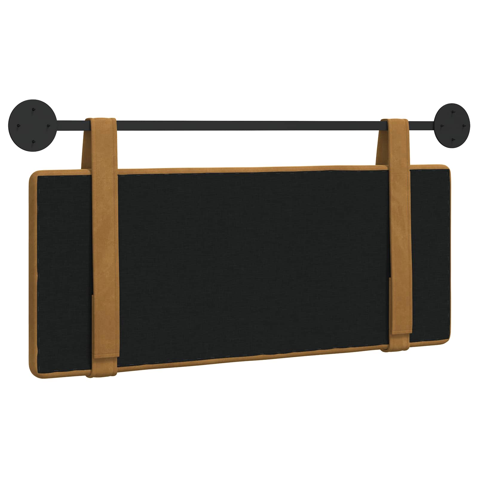 Hangend hoofdbord Bruin Fluweel is nu te koop bij PeponiXL, paradijselijk wonen!
