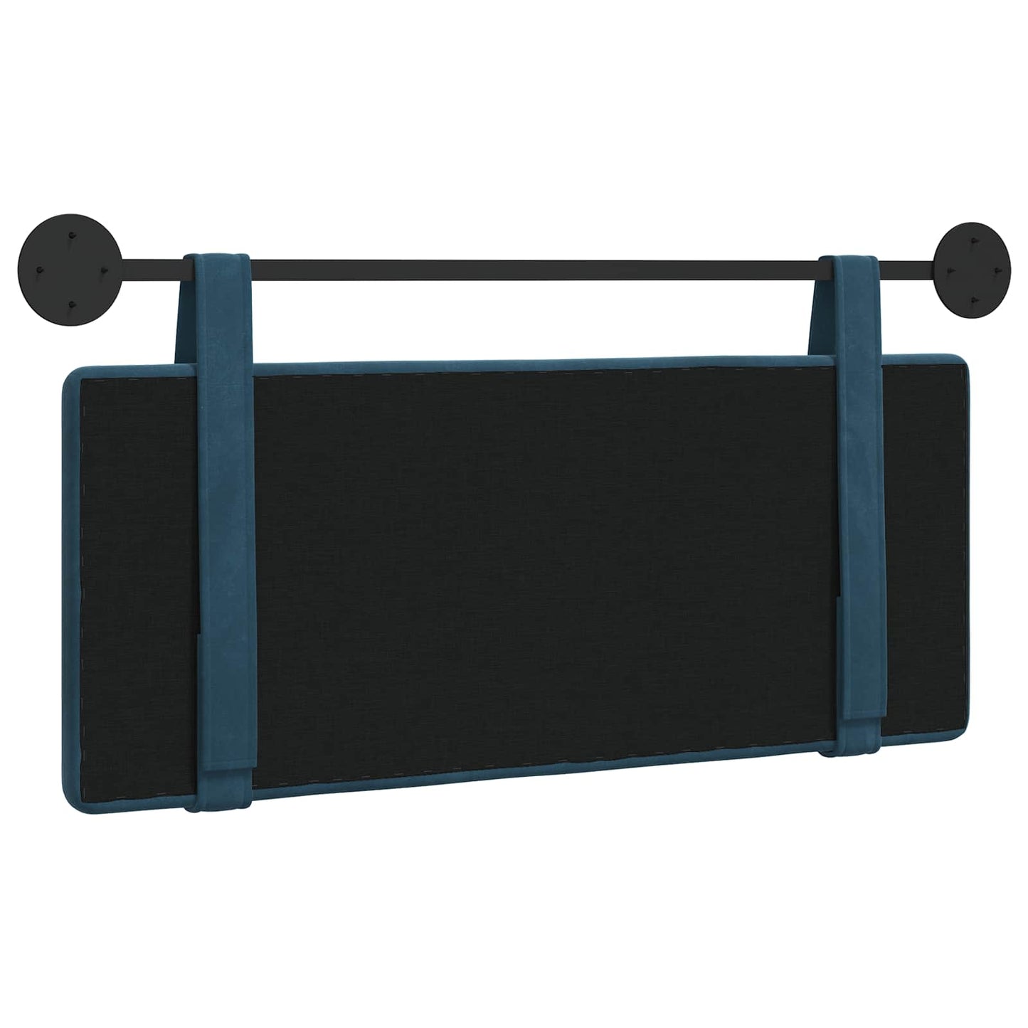 Hangend hoofdbord Blauw Fluweel is nu te koop bij PeponiXL, paradijselijk wonen!
