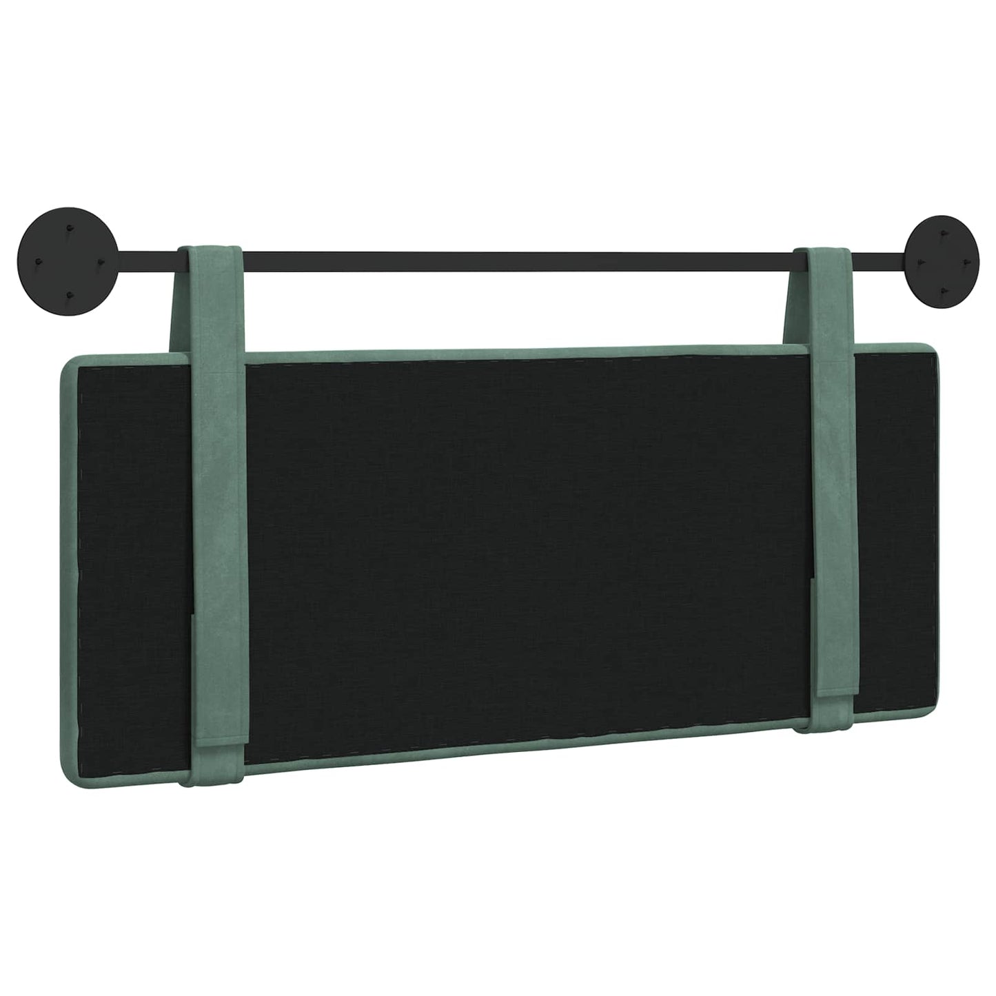 Hangend hoofdbord Zeegroen Fluweel is nu te koop bij PeponiXL, paradijselijk wonen!