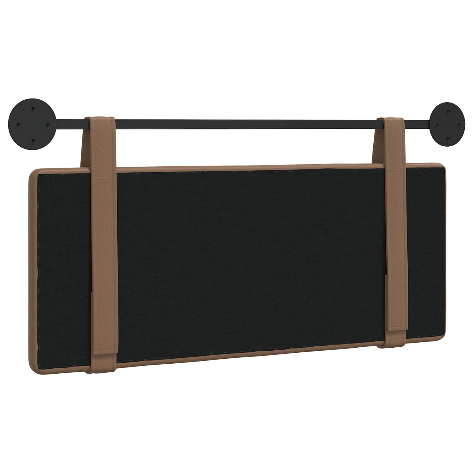 Hangend hoofdbord Cappuccino Kunstleer is nu te koop bij PeponiXL, paradijselijk wonen!