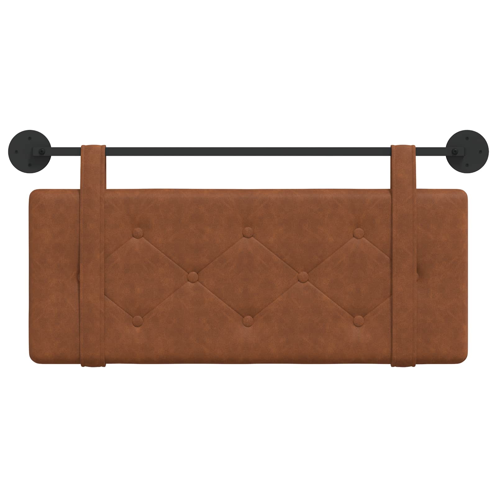 Hangend hoofdbord Bruin Antiek PU is nu te koop bij PeponiXL, paradijselijk wonen!