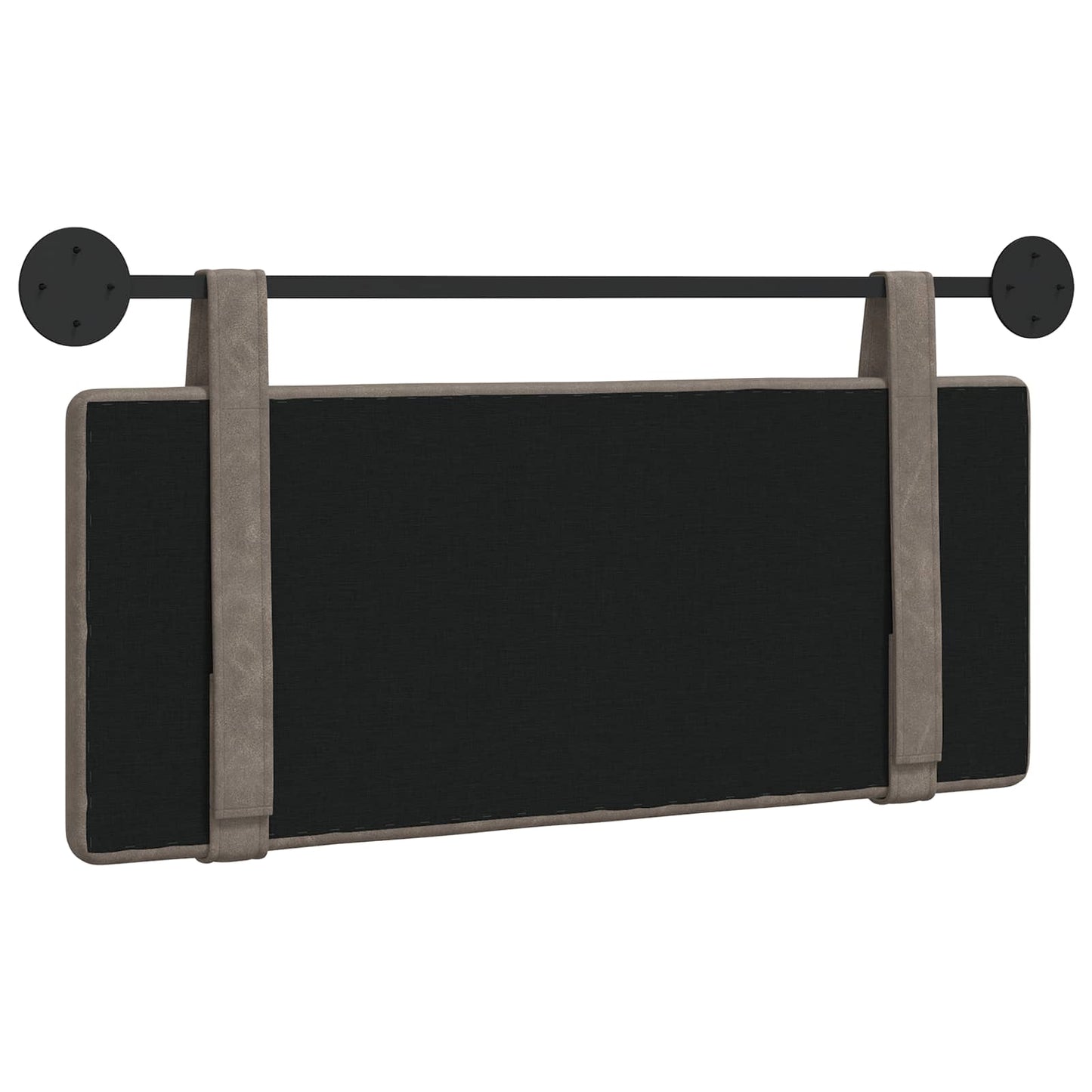 Hangend hoofdbord Grijs Antiek PU is nu te koop bij PeponiXL, paradijselijk wonen!