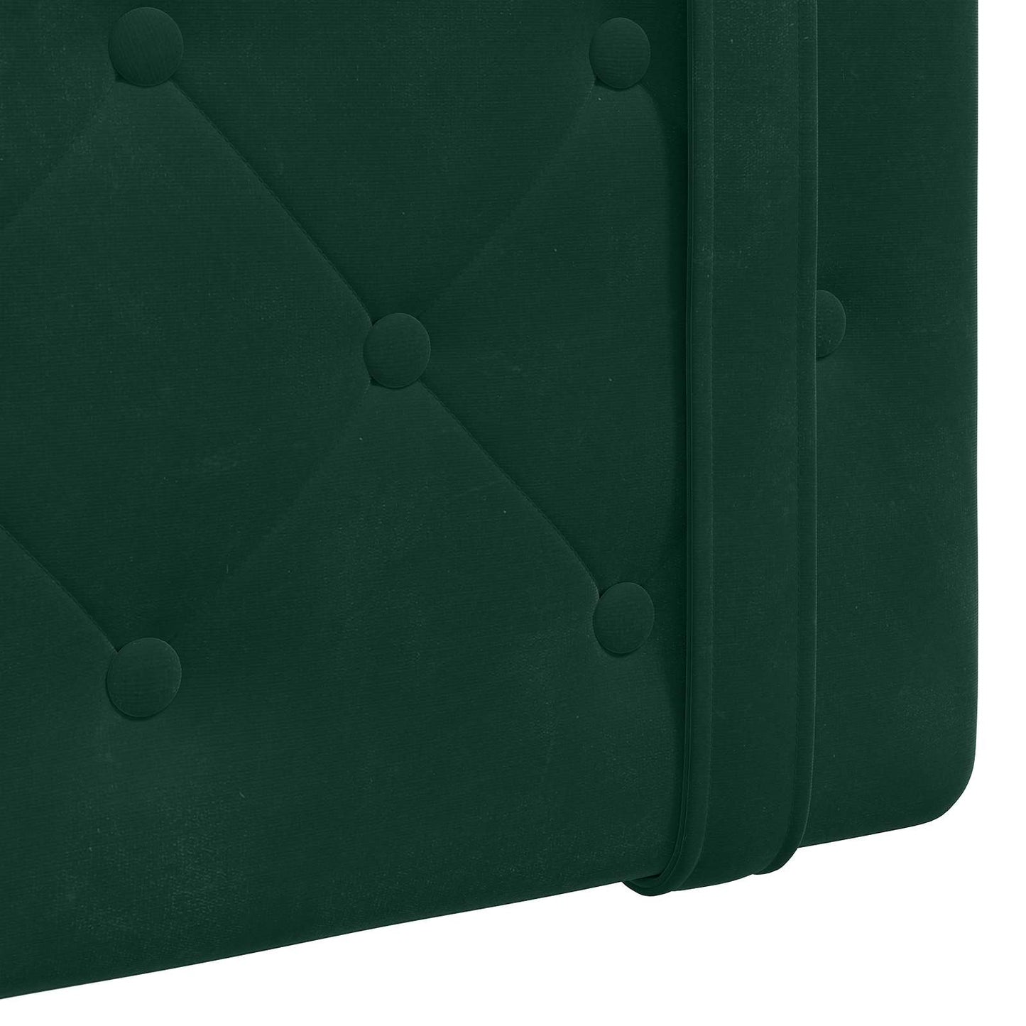 Hangend hoofdbord Donkergroen Fluweel is nu te koop bij PeponiXL, paradijselijk wonen!