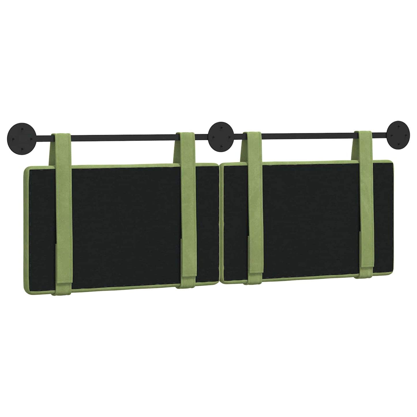 Hangend hoofdbord Lichtgroen Fluweel is nu te koop bij PeponiXL, paradijselijk wonen!