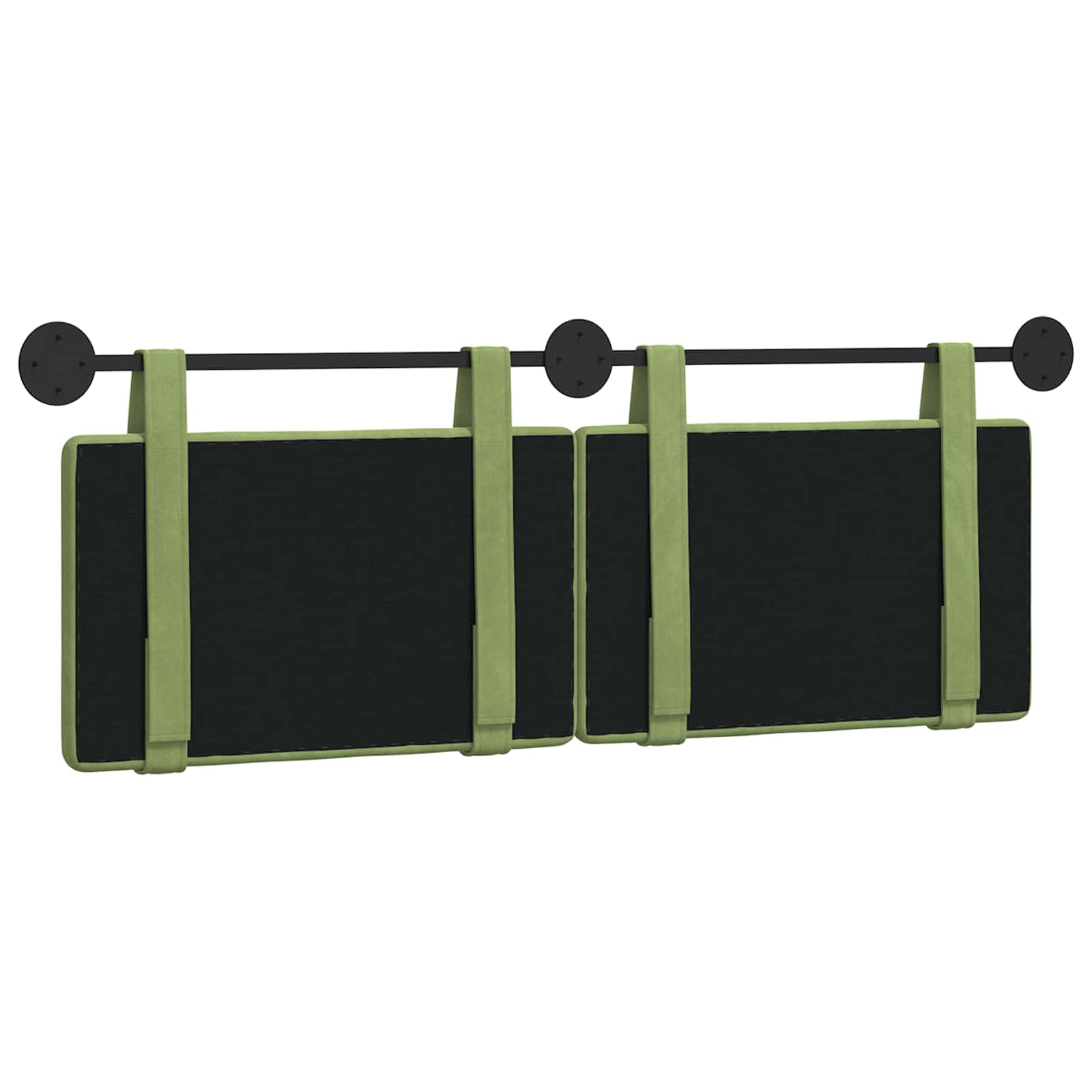 Hangend hoofdbord Lichtgroen Fluweel is nu te koop bij PeponiXL, paradijselijk wonen!