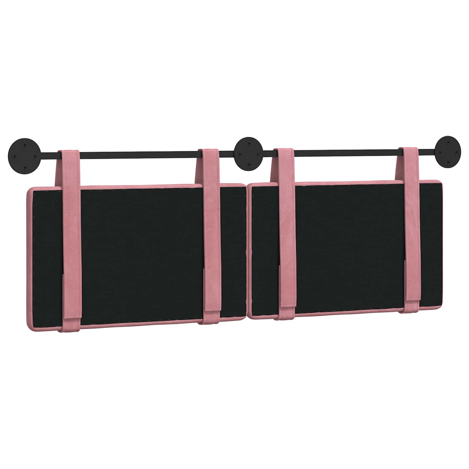 Hangend hoofdbord Roze Fluweel is nu te koop bij PeponiXL, paradijselijk wonen!