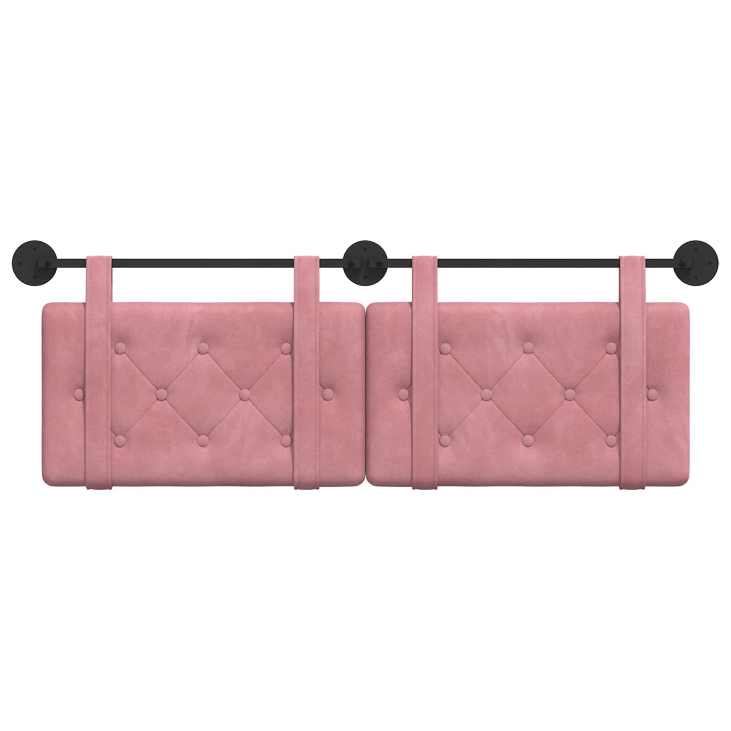 Hangend hoofdbord Roze Fluweel is nu te koop bij PeponiXL, paradijselijk wonen!