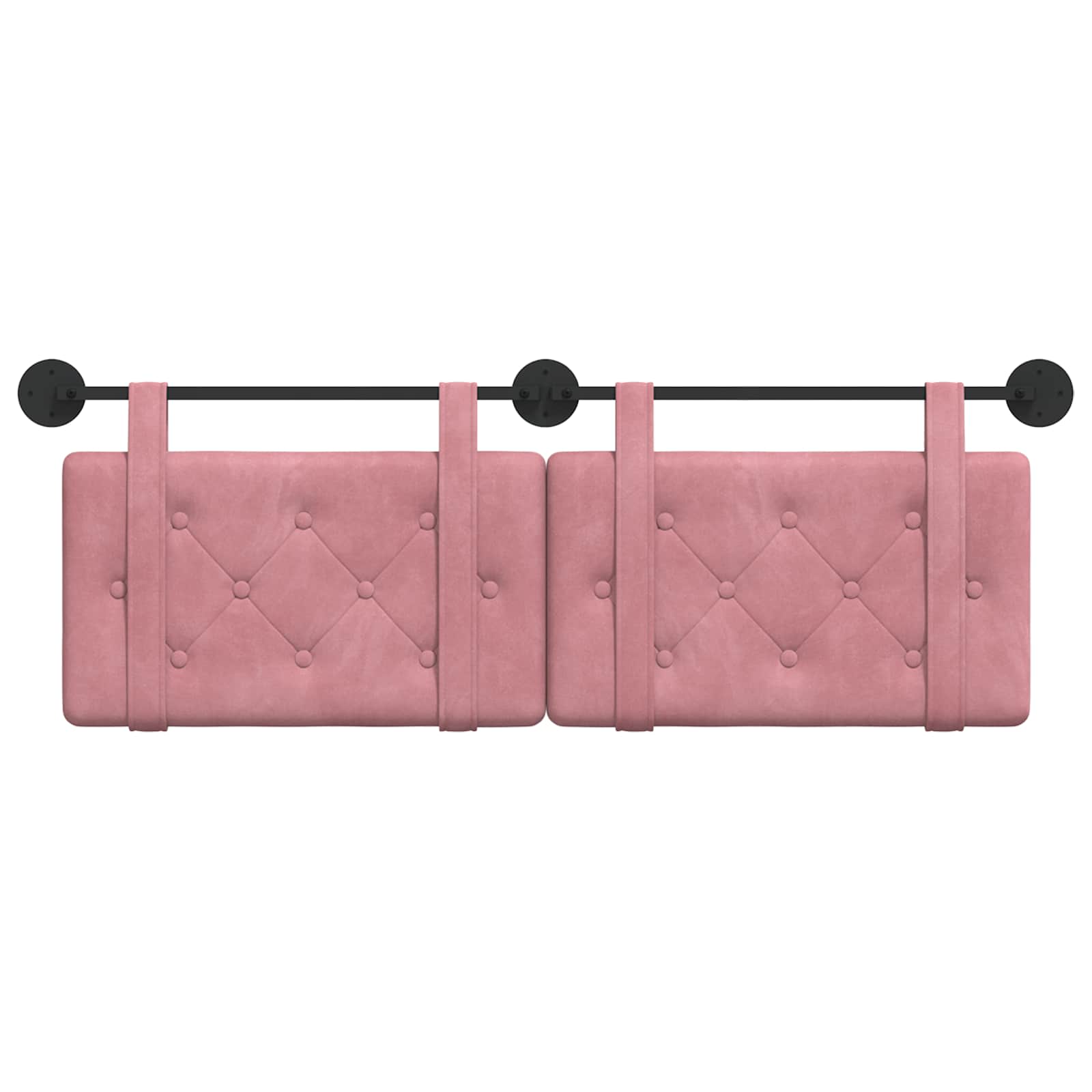 Hangend hoofdbord Roze Fluweel is nu te koop bij PeponiXL, paradijselijk wonen!