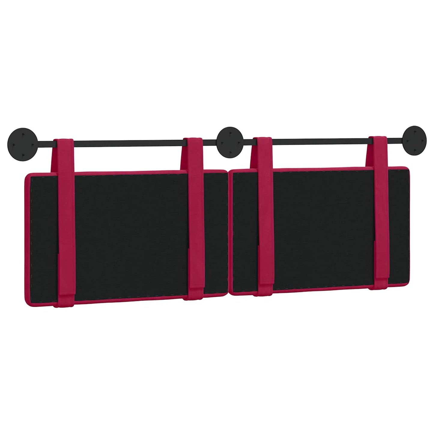 Hangend hoofdbord Wijnrood Fluweel is nu te koop bij PeponiXL, paradijselijk wonen!