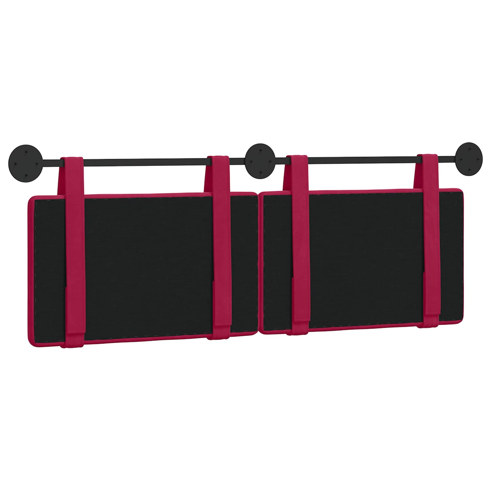 Hangend hoofdbord Wijnrood Fluweel is nu te koop bij PeponiXL, paradijselijk wonen!