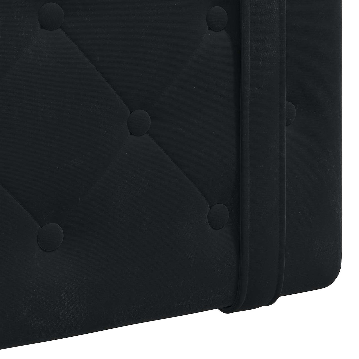Hangend hoofdbord Zwart Fluweel is nu te koop bij PeponiXL, paradijselijk wonen!