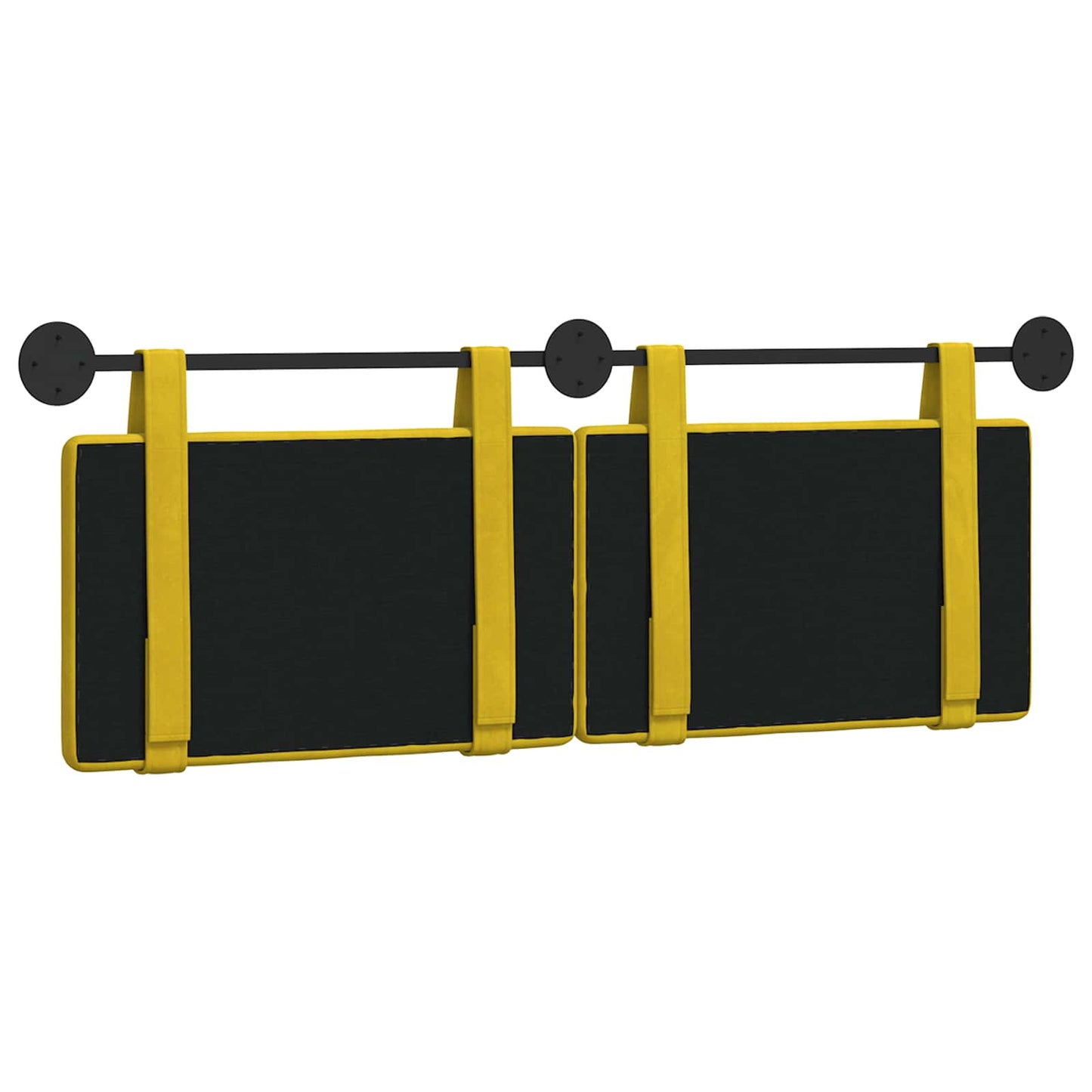 Hangend hoofdbord Geel Fluweel is nu te koop bij PeponiXL, paradijselijk wonen!