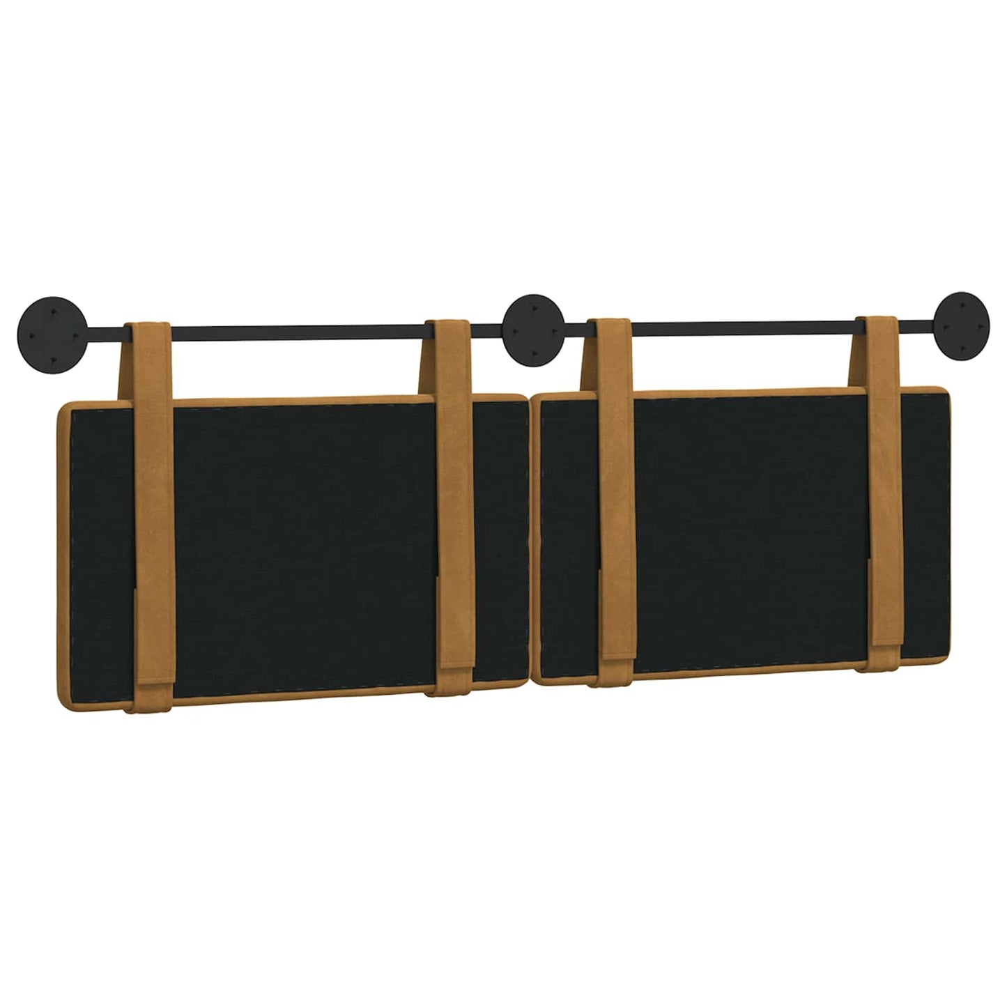 Hangend hoofdbord Bruin Fluweel is nu te koop bij PeponiXL, paradijselijk wonen!