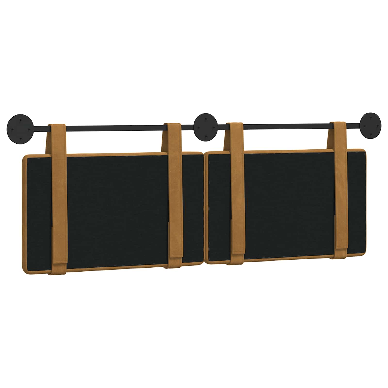 Hangend hoofdbord Bruin Fluweel is nu te koop bij PeponiXL, paradijselijk wonen!