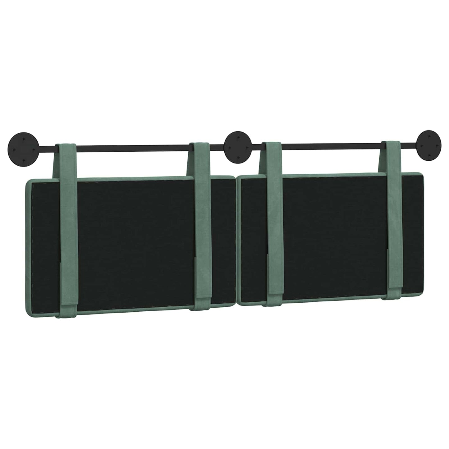 Hangend hoofdbord Zeegroen Fluweel is nu te koop bij PeponiXL, paradijselijk wonen!