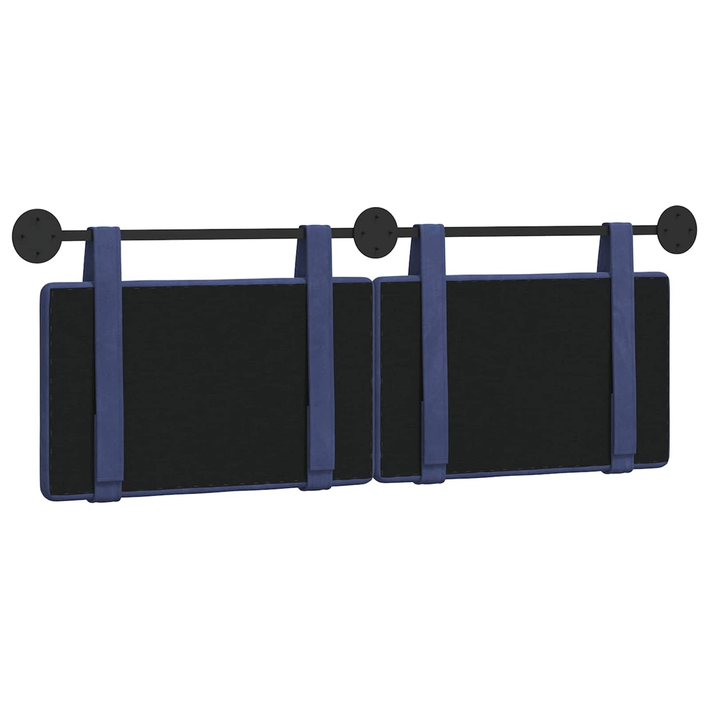 Hangend hoofdbord Politieblauw Fluweel is nu te koop bij PeponiXL, paradijselijk wonen!