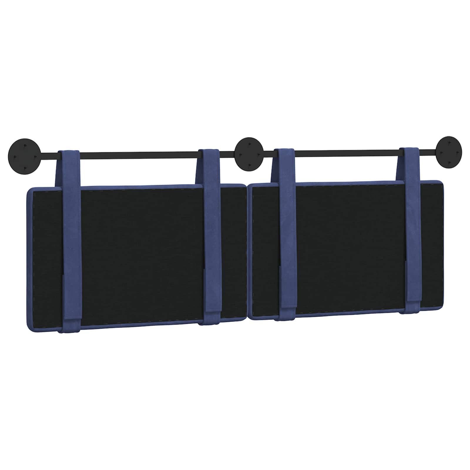 Hangend hoofdbord Politieblauw Fluweel is nu te koop bij PeponiXL, paradijselijk wonen!