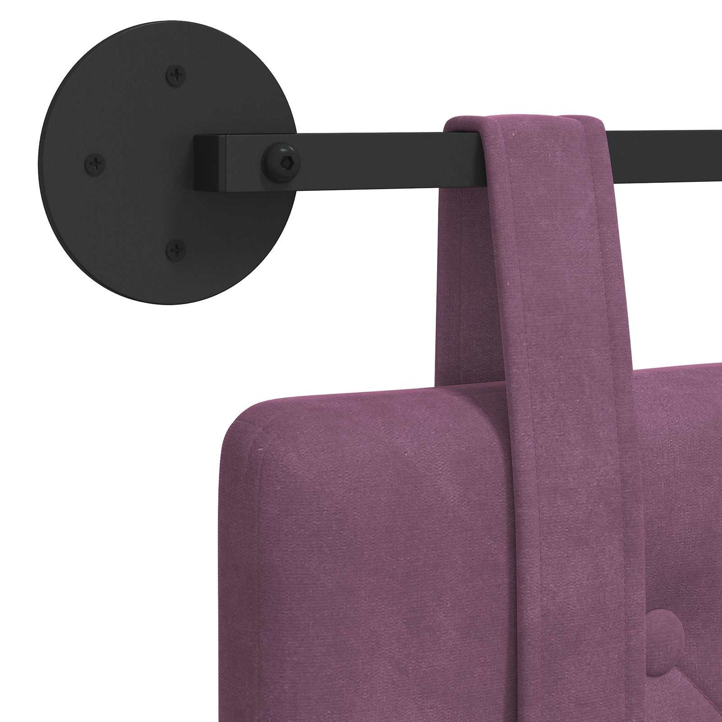 Hangend hoofdbord Paars Fluweel is nu te koop bij PeponiXL, paradijselijk wonen!
