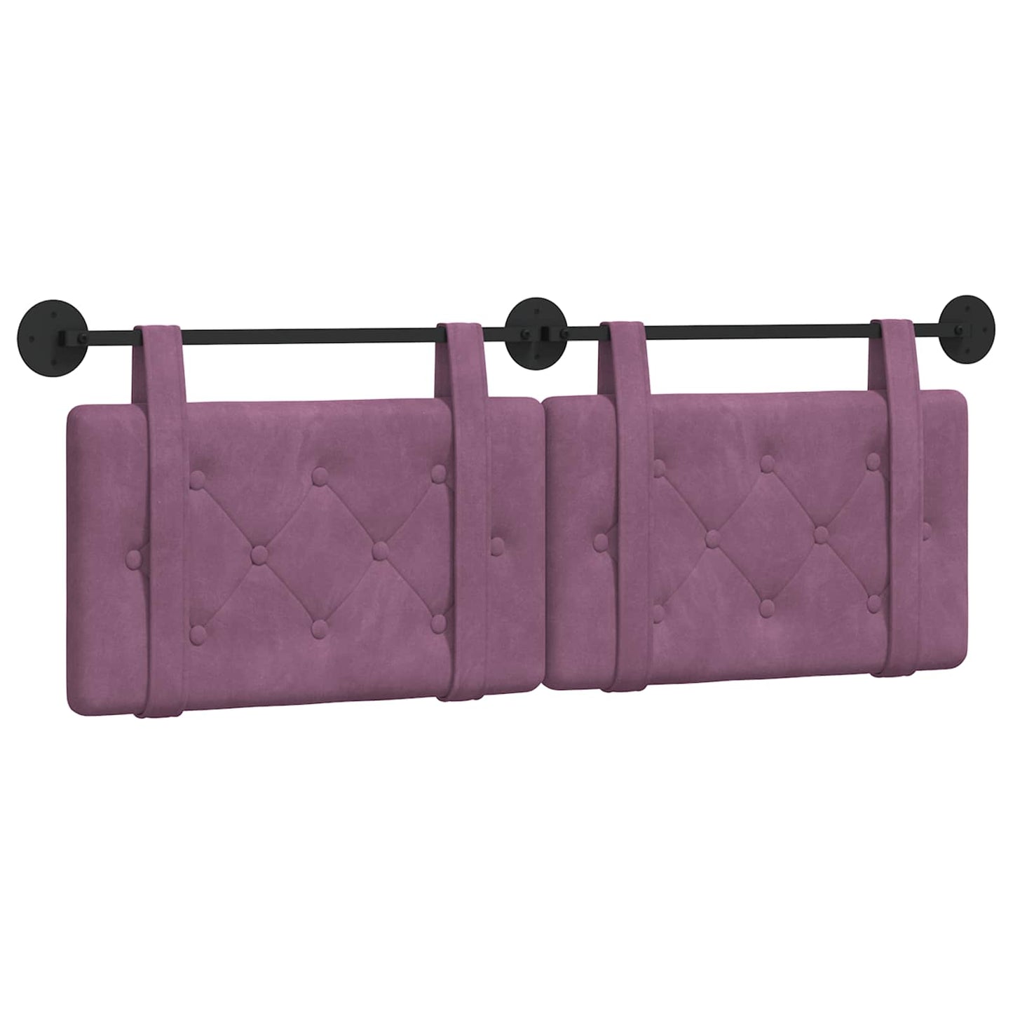 Hangend hoofdbord Paars Fluweel is nu te koop bij PeponiXL, paradijselijk wonen!