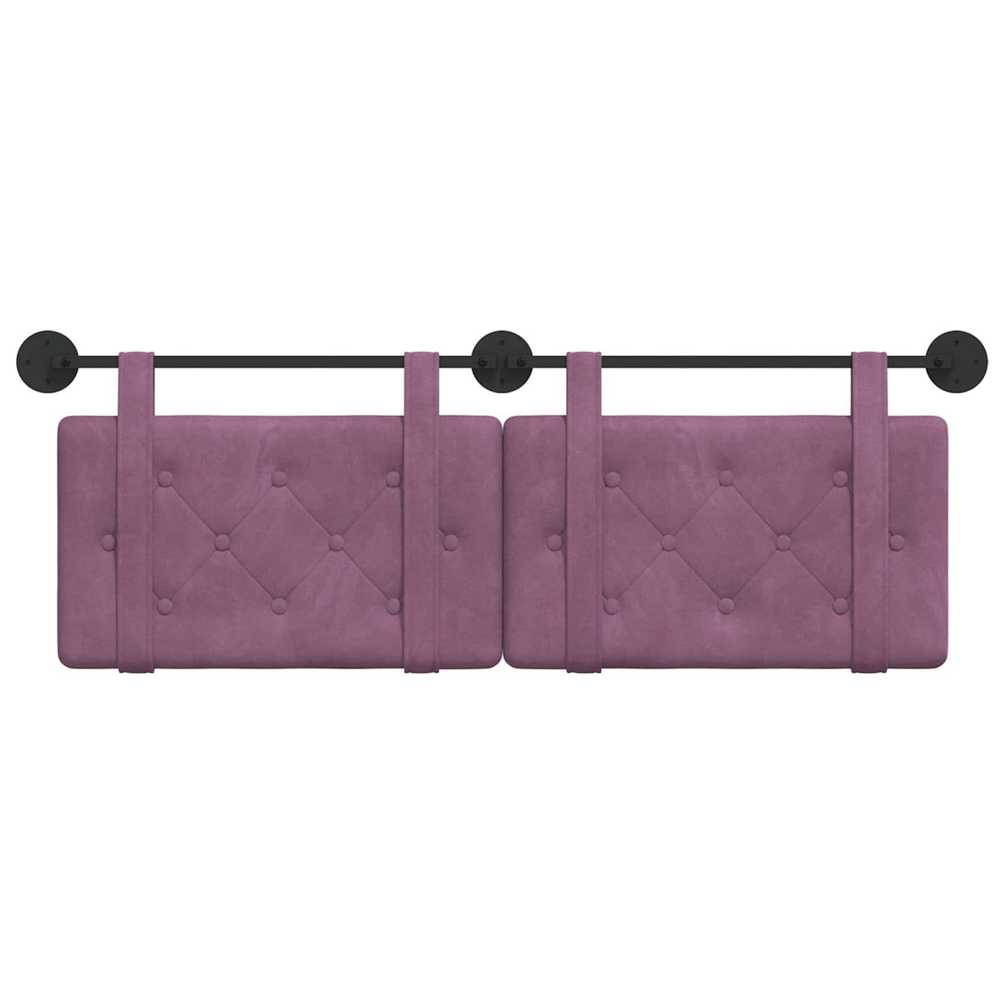Hangend hoofdbord Paars Fluweel is nu te koop bij PeponiXL, paradijselijk wonen!