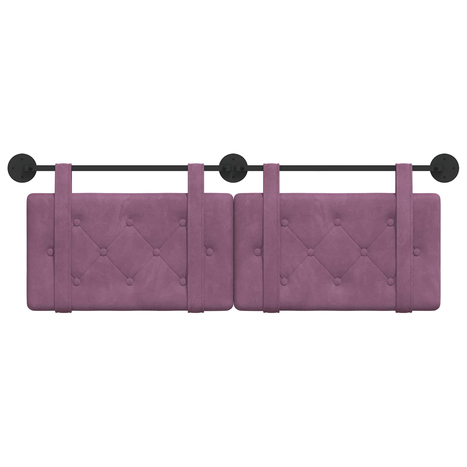 Hangend hoofdbord Paars Fluweel is nu te koop bij PeponiXL, paradijselijk wonen!