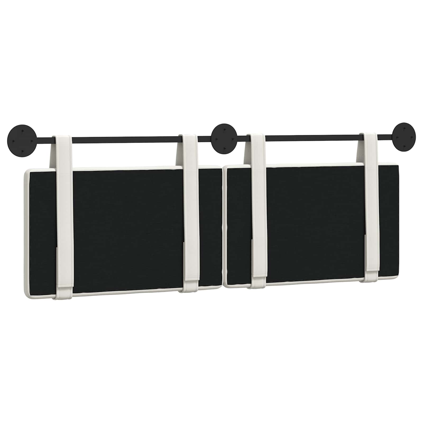Hangend hoofdbord Wit Kunstleer is nu te koop bij PeponiXL, paradijselijk wonen!