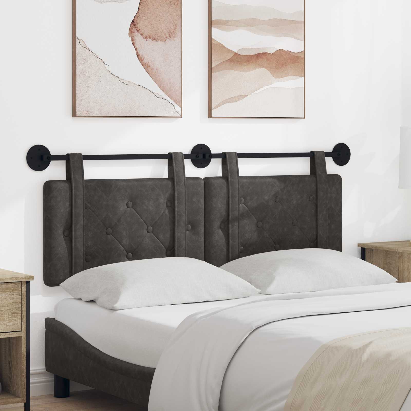 Hangend hoofdbord Antiek PU is nu te koop bij PeponiXL, paradijselijk wonen!