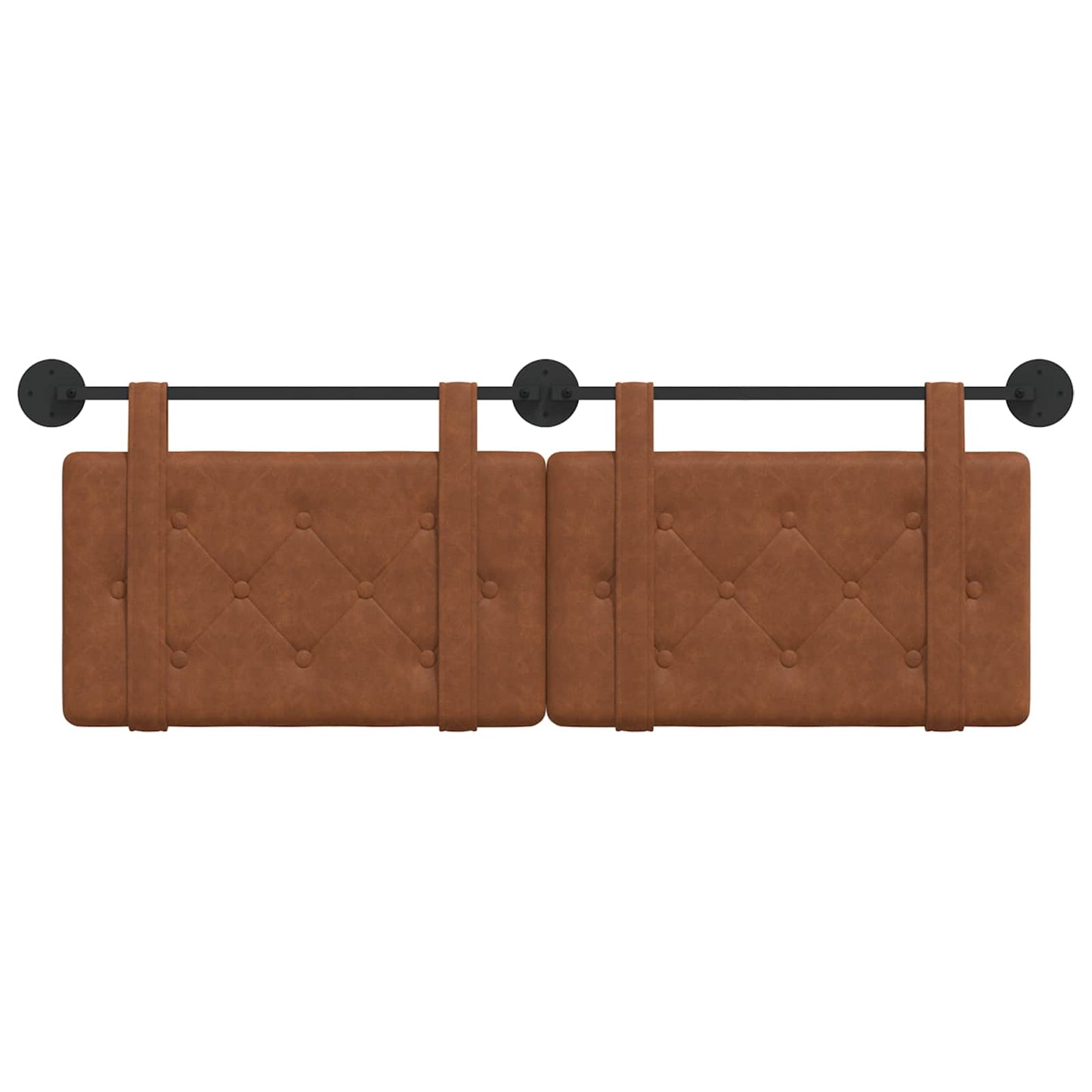 Hangend hoofdbord Bruin Antiek PU is nu te koop bij PeponiXL, paradijselijk wonen!