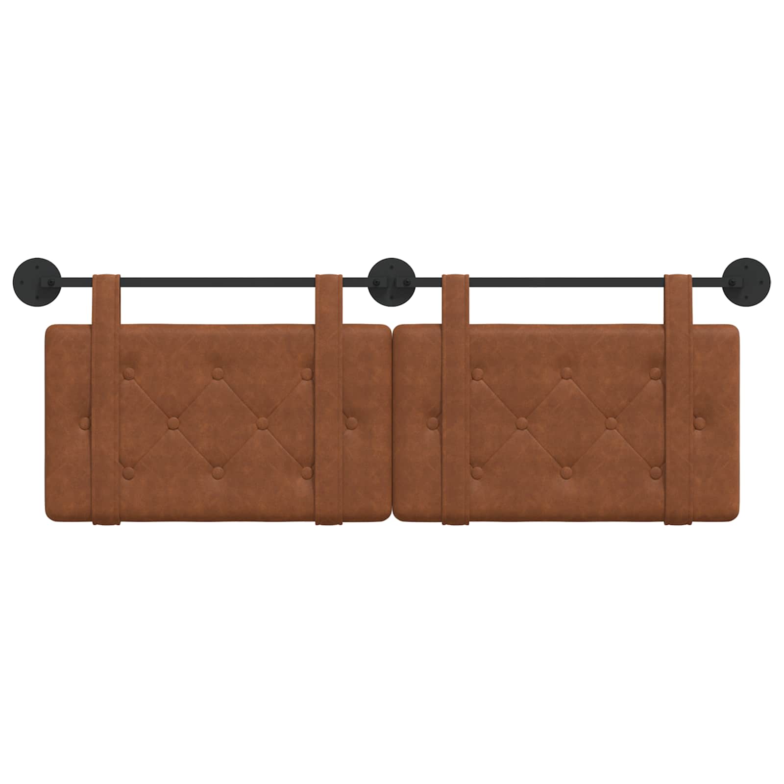 Hangend hoofdbord Bruin Antiek PU is nu te koop bij PeponiXL, paradijselijk wonen!