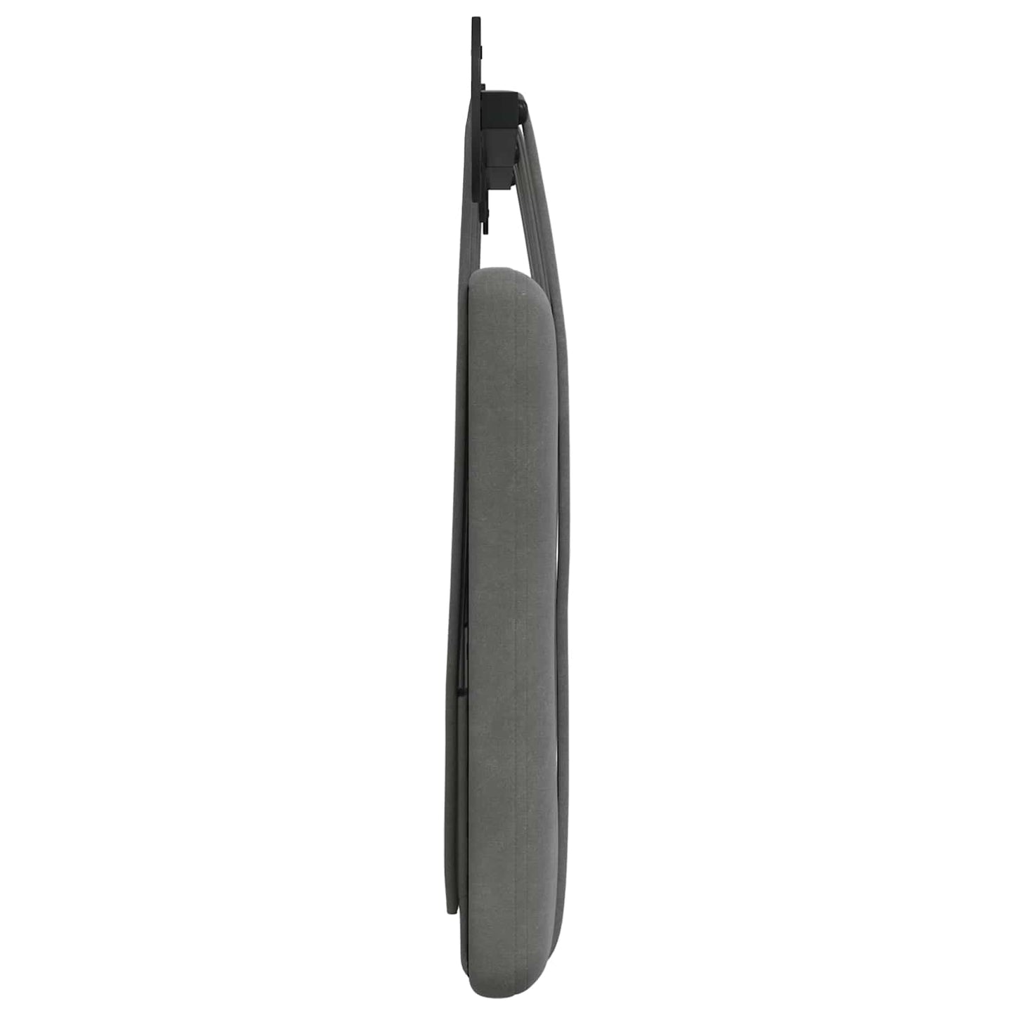 Hangend hoofdbord Donkergrijs Fluweel is nu te koop bij PeponiXL, paradijselijk wonen!