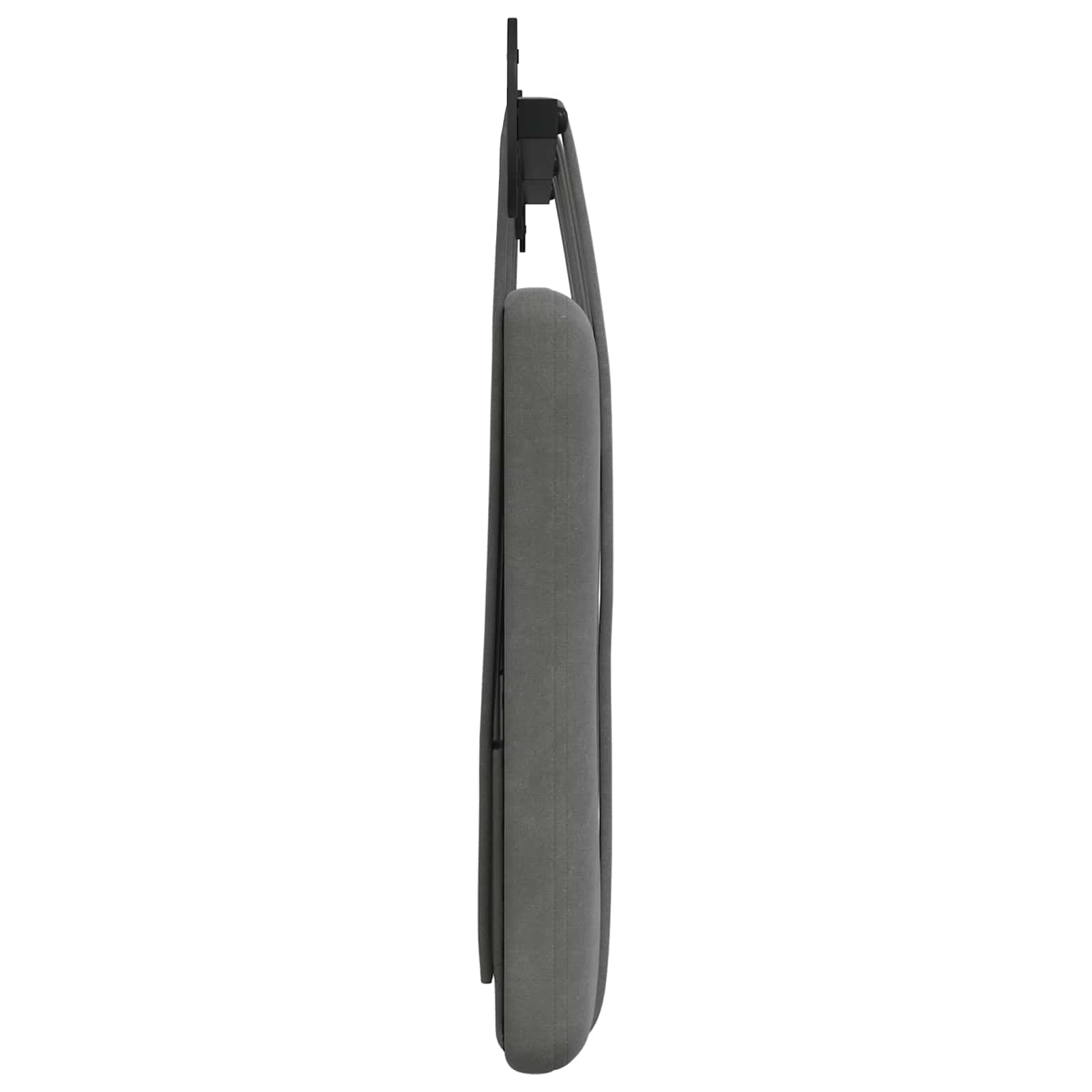Hangend hoofdbord Donkergrijs Fluweel is nu te koop bij PeponiXL, paradijselijk wonen!