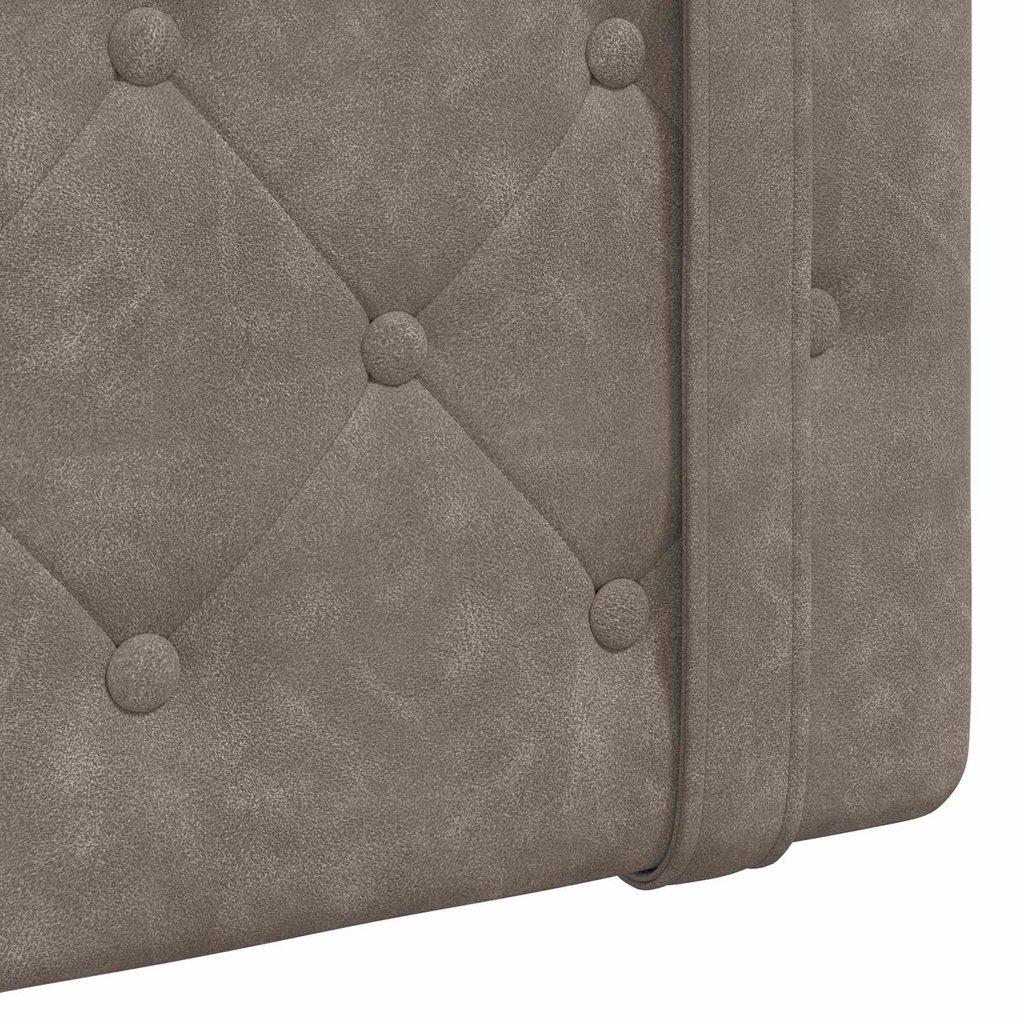 Hangend hoofdbord Grijs Antiek PU is nu te koop bij PeponiXL, paradijselijk wonen!