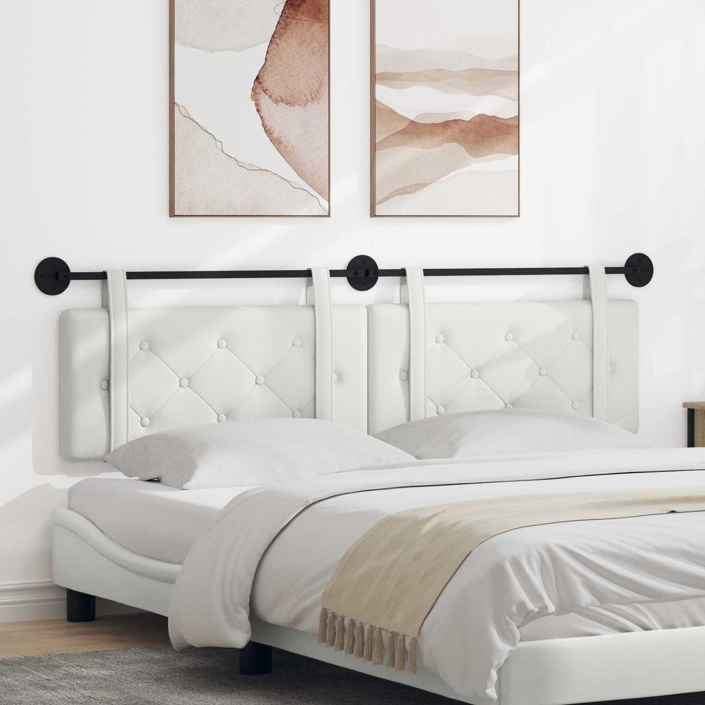 Hangend hoofdbord Kunstleer is nu te koop bij PeponiXL, paradijselijk wonen!
