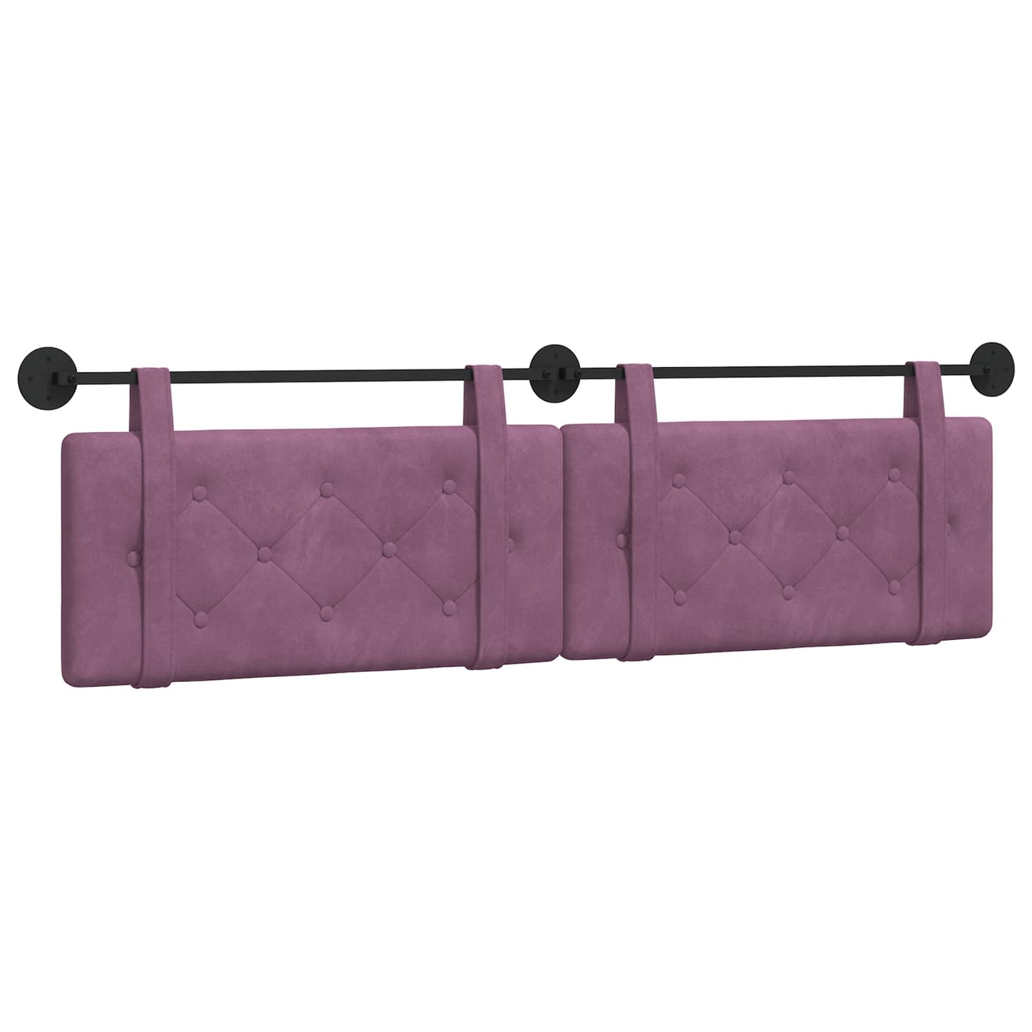 Hangend hoofdbord Paars Fluweel is nu te koop bij PeponiXL, paradijselijk wonen!