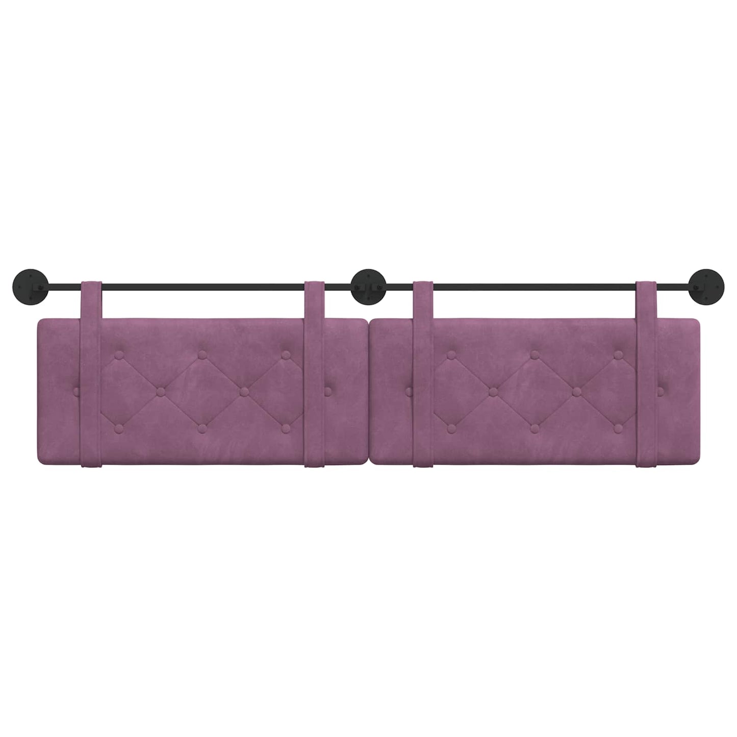 Hangend hoofdbord Paars Fluweel is nu te koop bij PeponiXL, paradijselijk wonen!