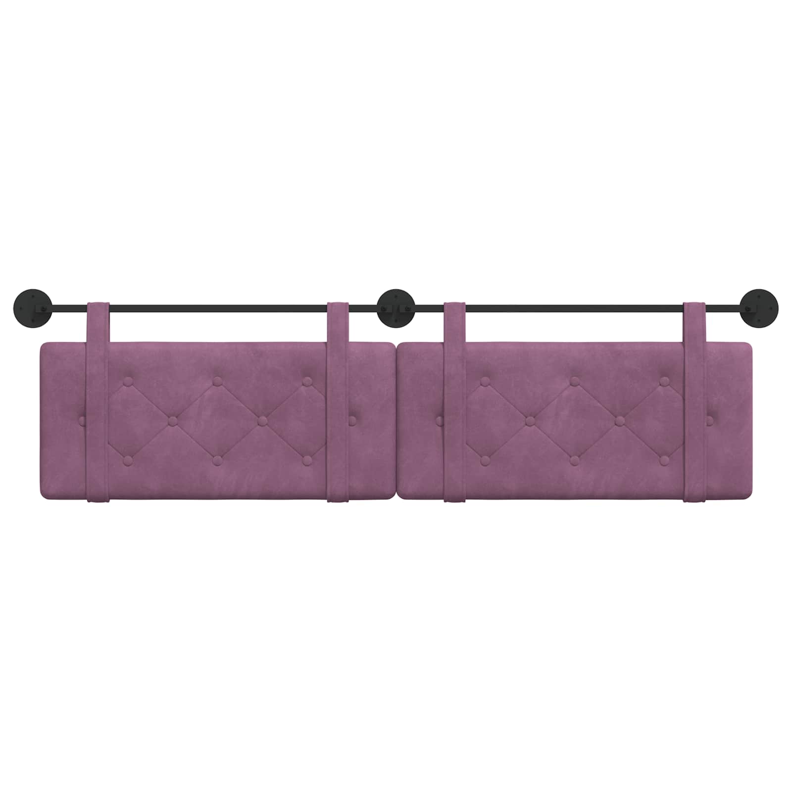 Hangend hoofdbord Paars Fluweel is nu te koop bij PeponiXL, paradijselijk wonen!