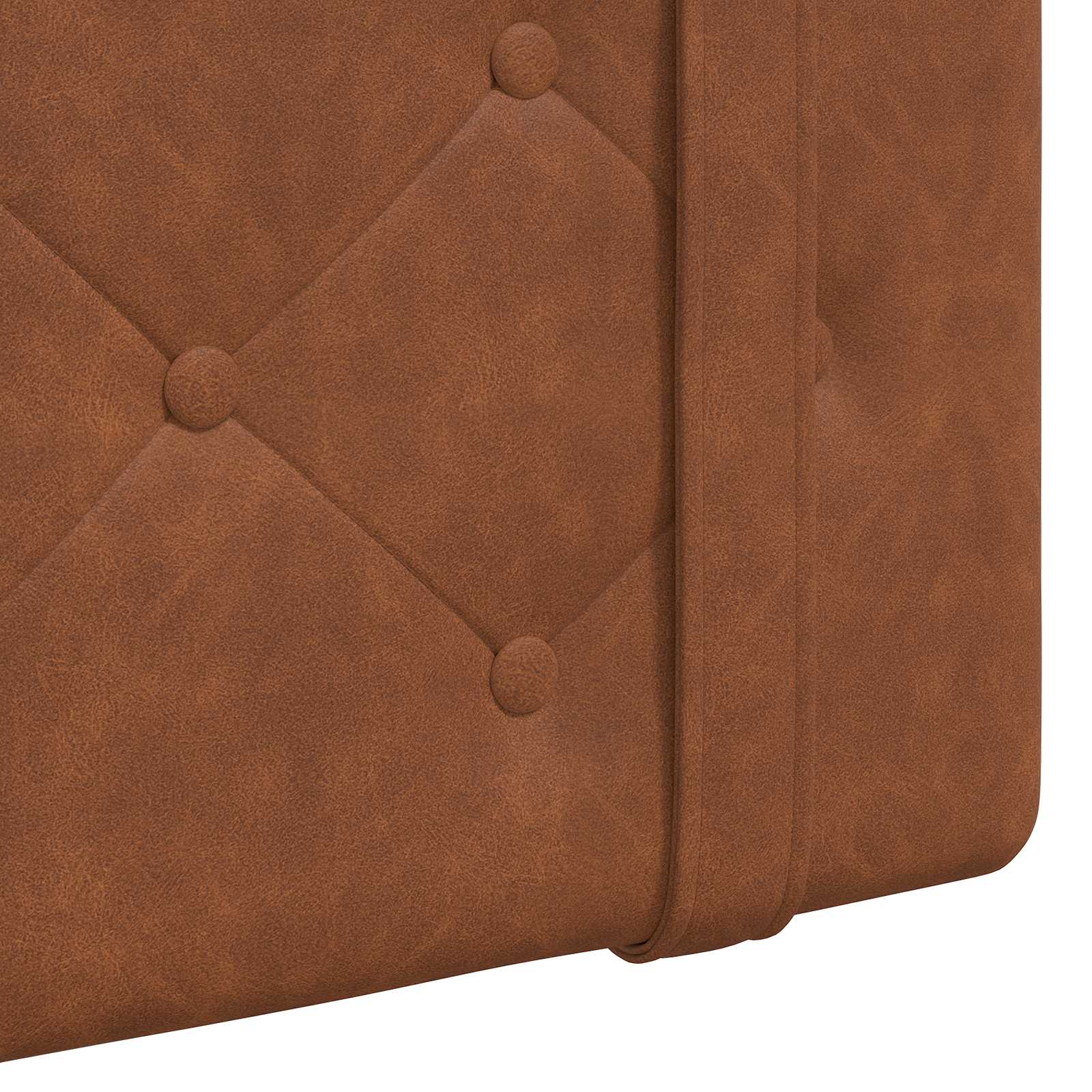 Hangend hoofdbord Bruin Antiek PU is nu te koop bij PeponiXL, paradijselijk wonen!