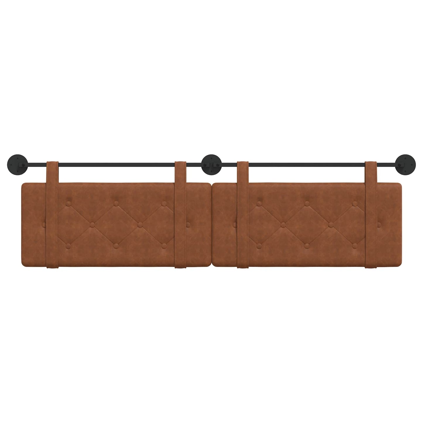 Hangend hoofdbord Bruin Antiek PU is nu te koop bij PeponiXL, paradijselijk wonen!