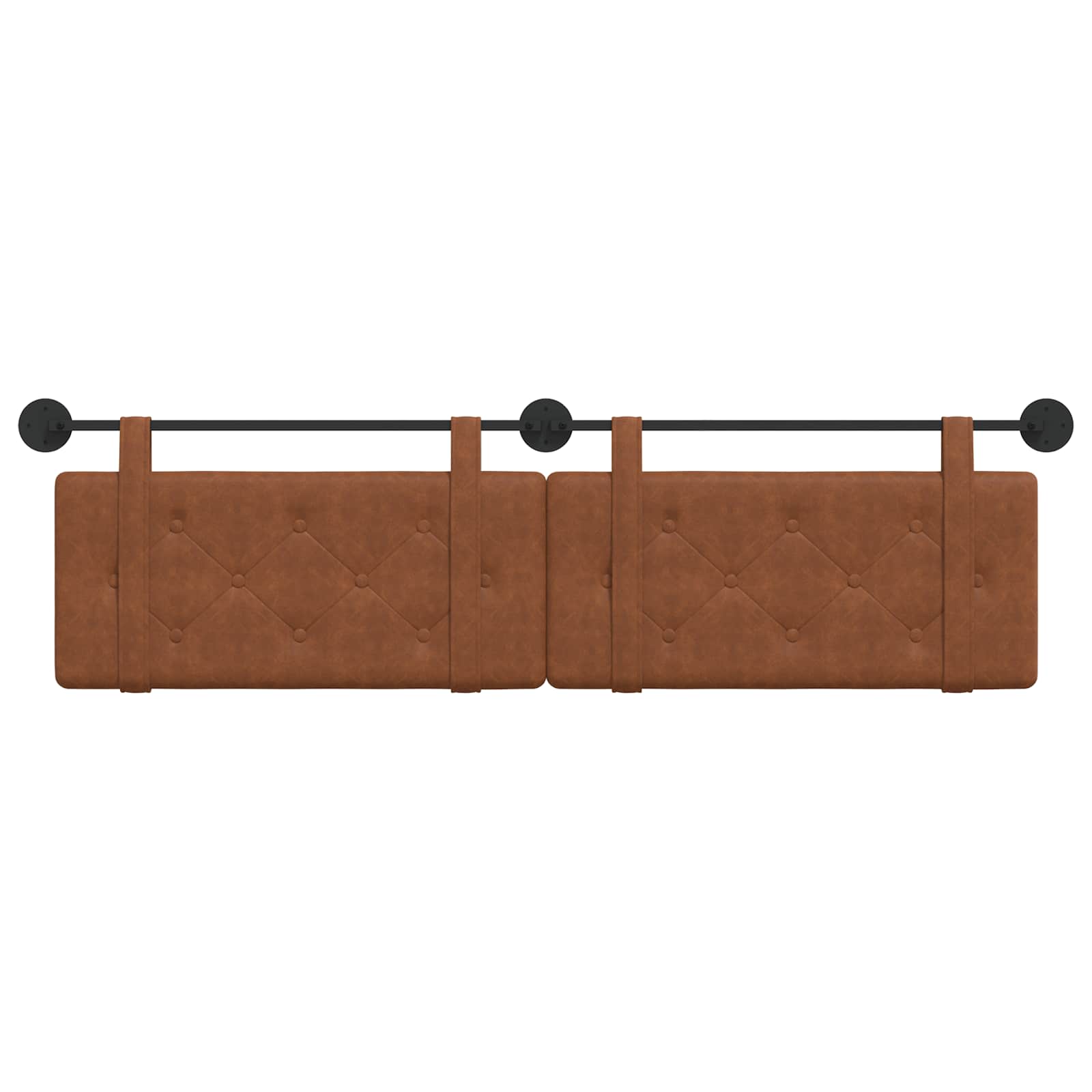 Hangend hoofdbord Bruin Antiek PU is nu te koop bij PeponiXL, paradijselijk wonen!
