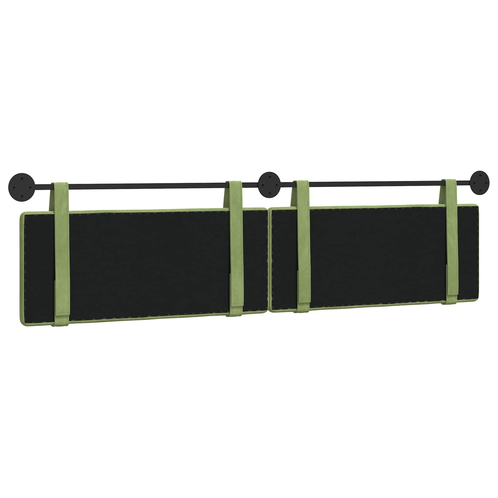 Hangend hoofdbord Lichtgroen Fluweel is nu te koop bij PeponiXL, paradijselijk wonen!