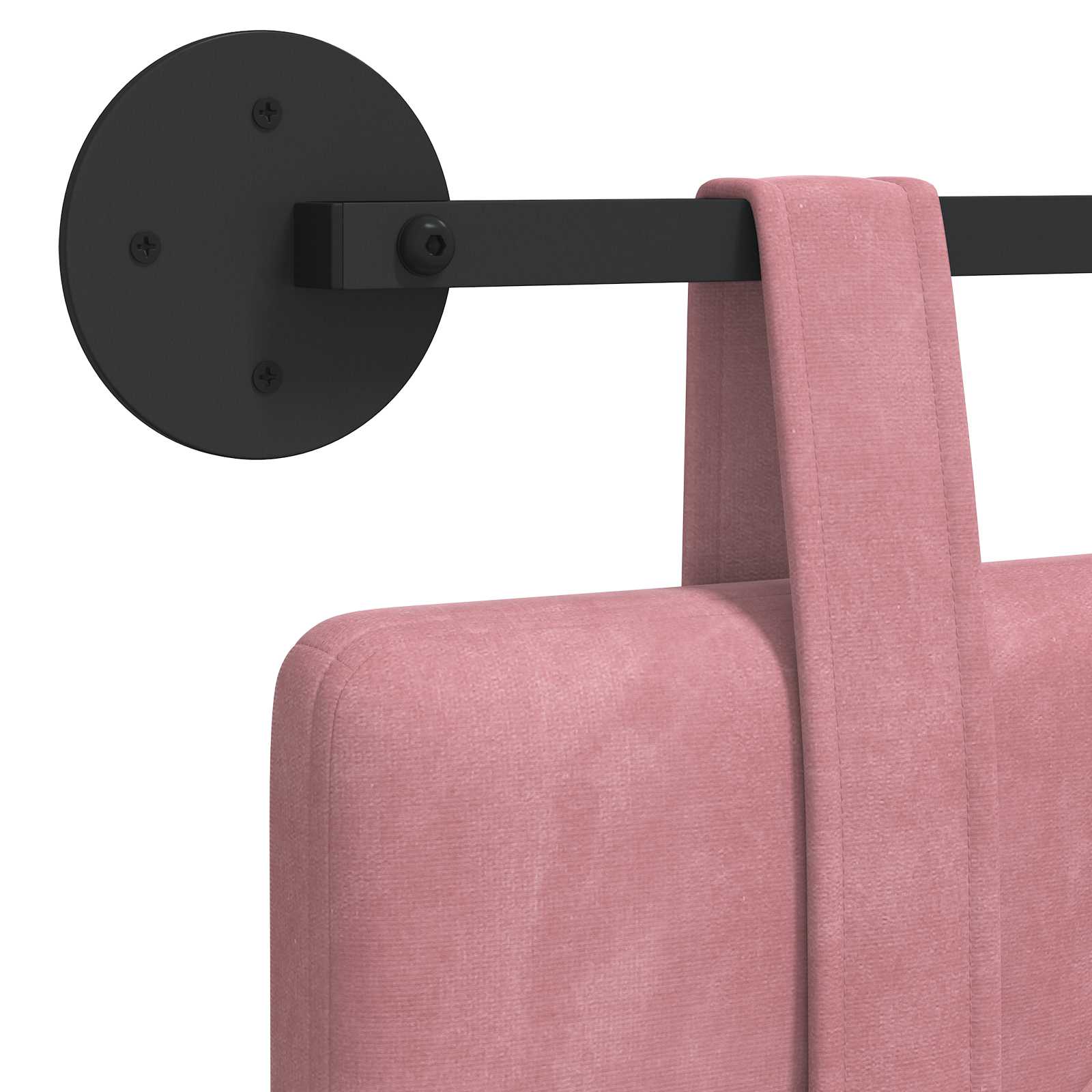 Hangend hoofdbord Roze Fluweel is nu te koop bij PeponiXL, paradijselijk wonen!