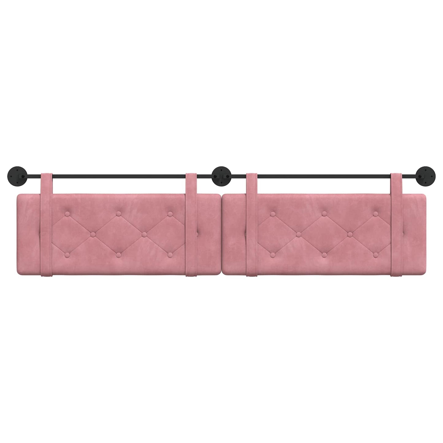 Hangend hoofdbord Roze Fluweel is nu te koop bij PeponiXL, paradijselijk wonen!
