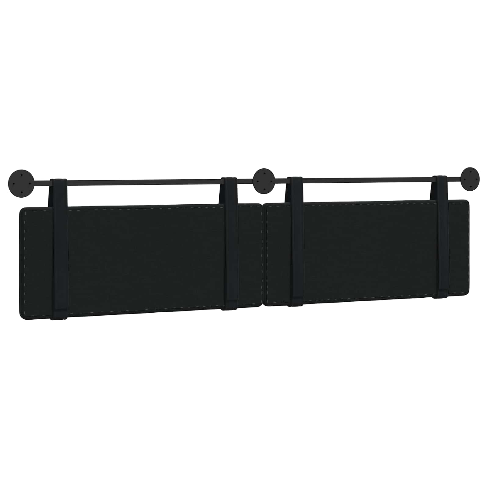 Hangend hoofdbord Zwart Fluweel is nu te koop bij PeponiXL, paradijselijk wonen!
