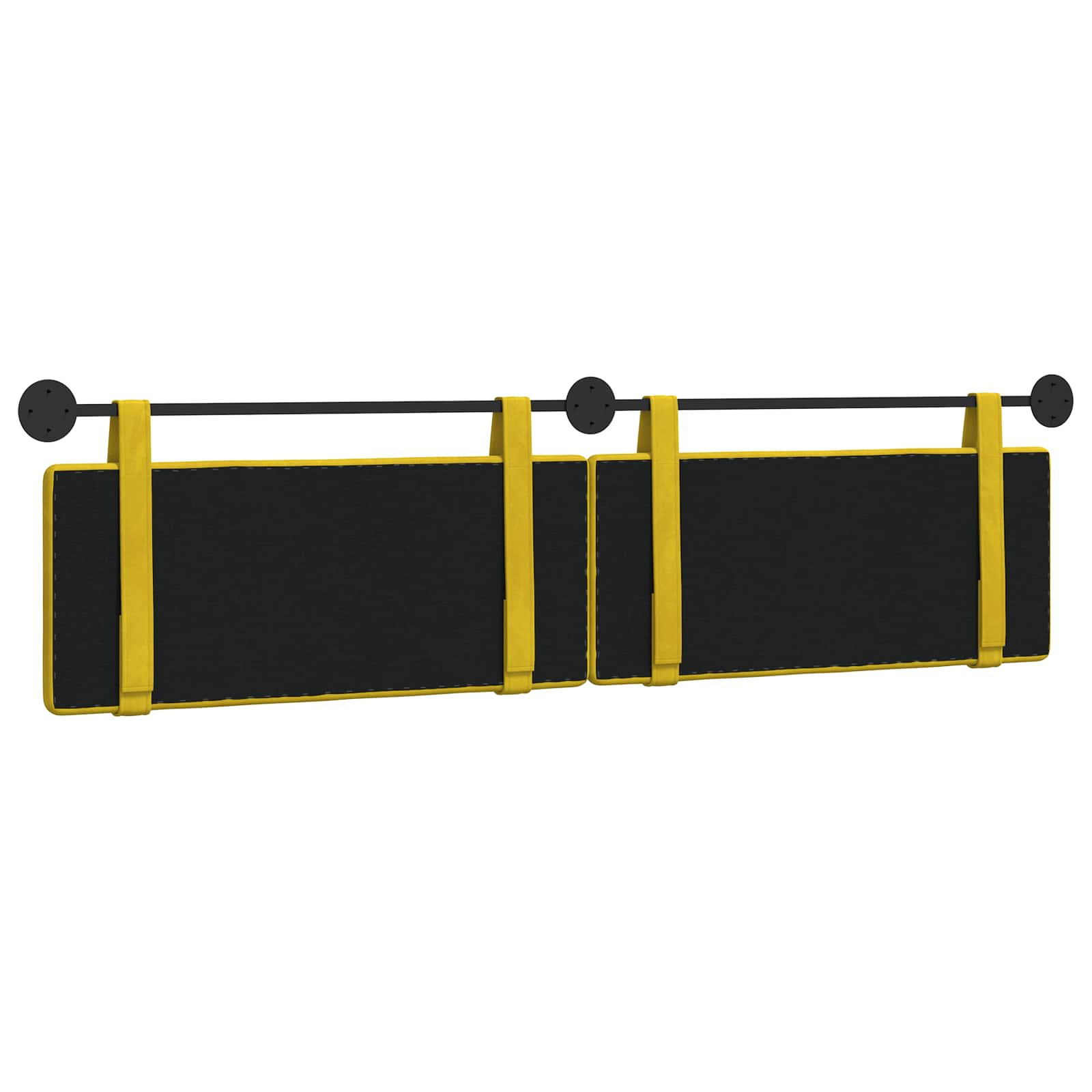 Hangend hoofdbord Geel Fluweel is nu te koop bij PeponiXL, paradijselijk wonen!