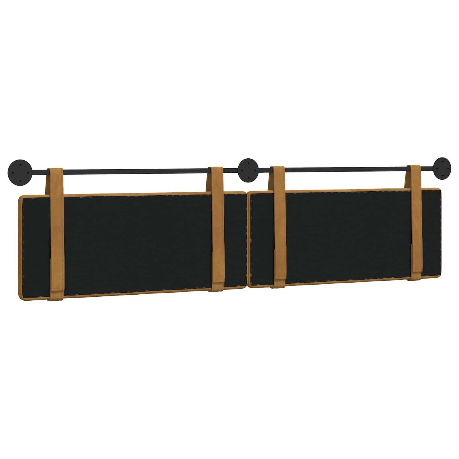 Hangend hoofdbord Bruin Fluweel is nu te koop bij PeponiXL, paradijselijk wonen!