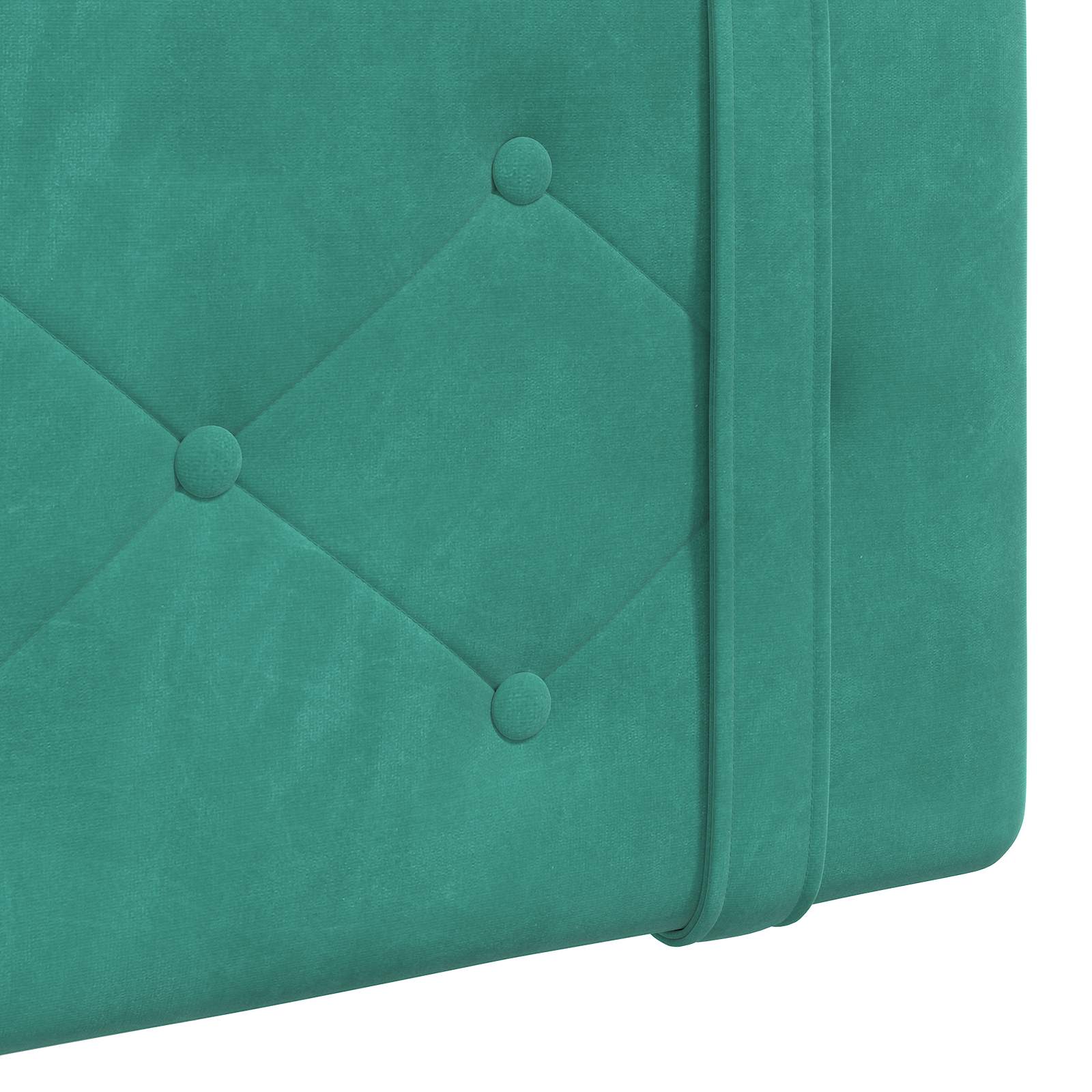 Hangend hoofdbord Turquoise Fluweel is nu te koop bij PeponiXL, paradijselijk wonen!