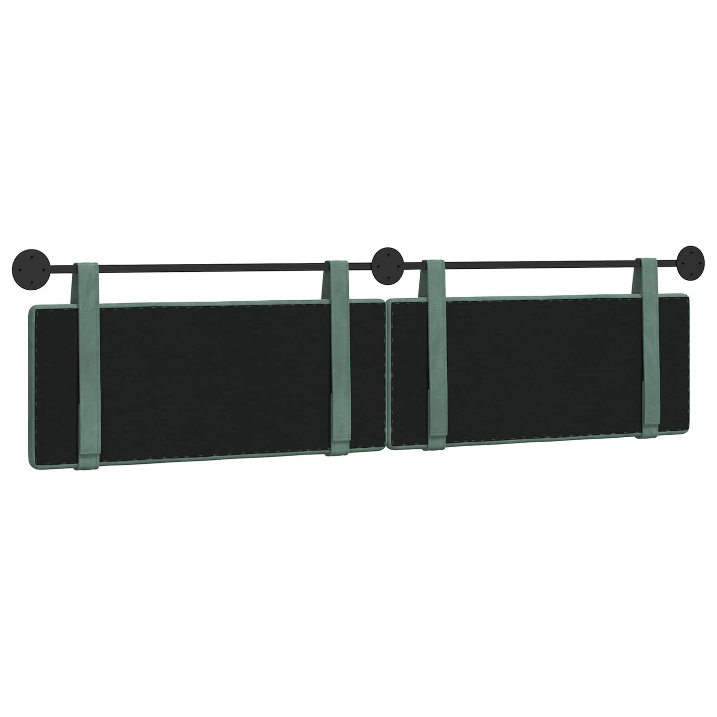 Hangend hoofdbord Zeegroen Fluweel is nu te koop bij PeponiXL, paradijselijk wonen!