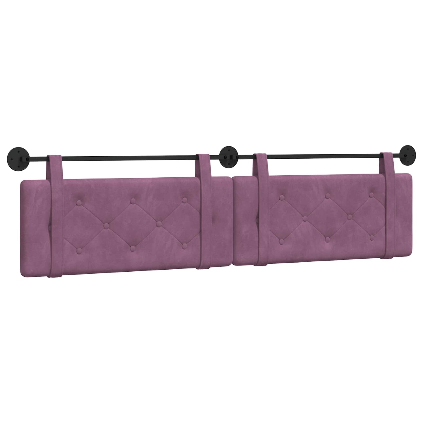 Hangend hoofdbord Paars Fluweel is nu te koop bij PeponiXL, paradijselijk wonen!