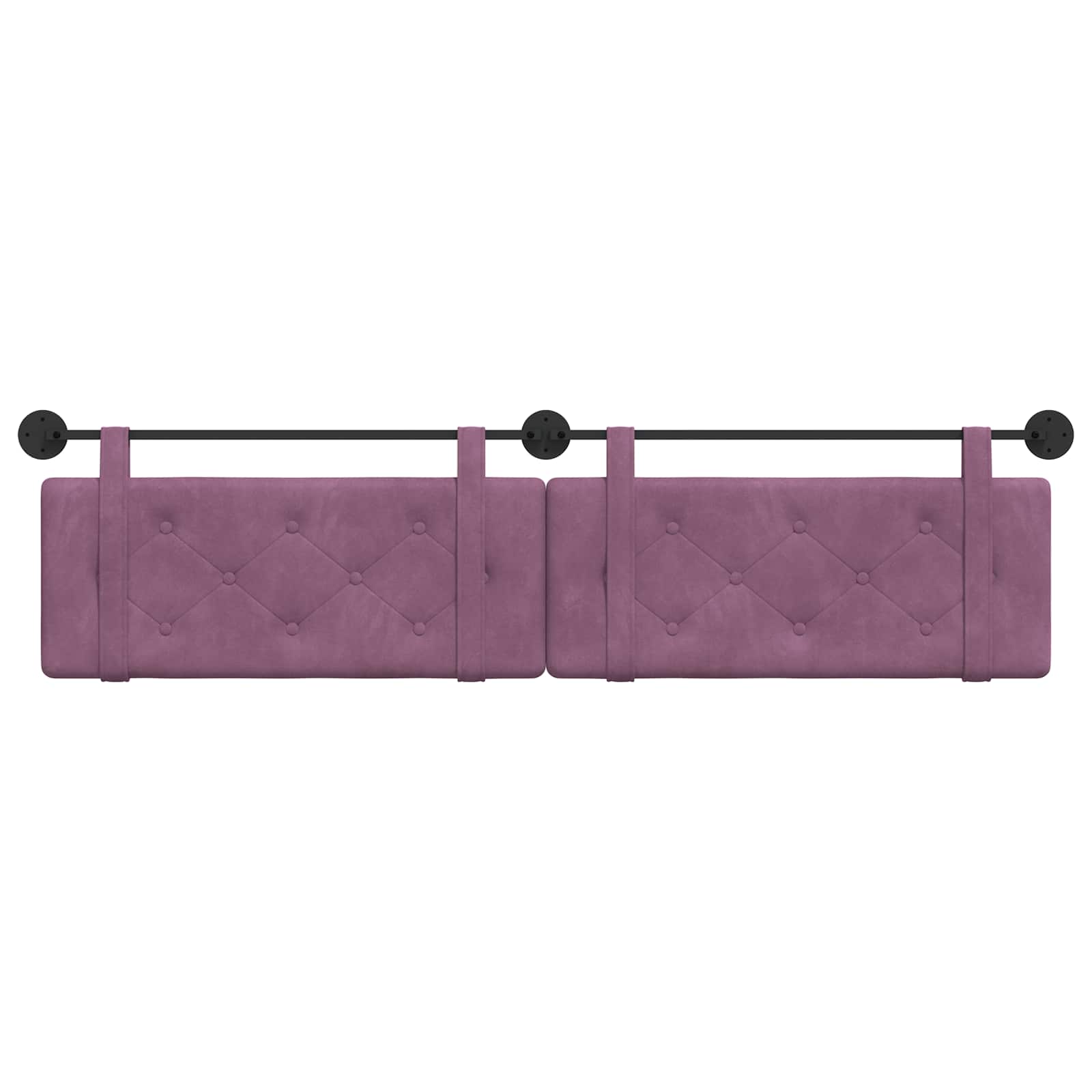 Hangend hoofdbord Paars Fluweel is nu te koop bij PeponiXL, paradijselijk wonen!