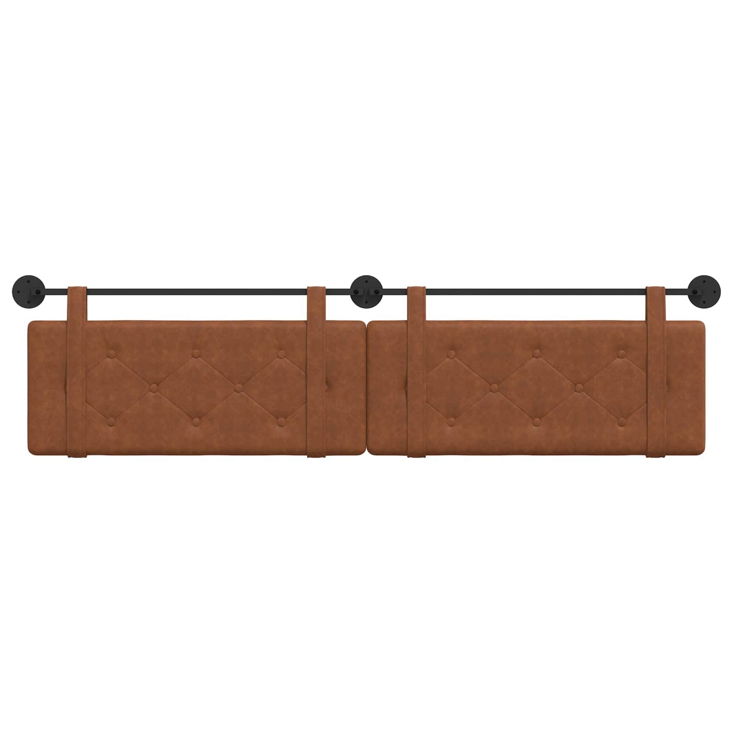 Hangend hoofdbord Bruin Antiek PU is nu te koop bij PeponiXL, paradijselijk wonen!